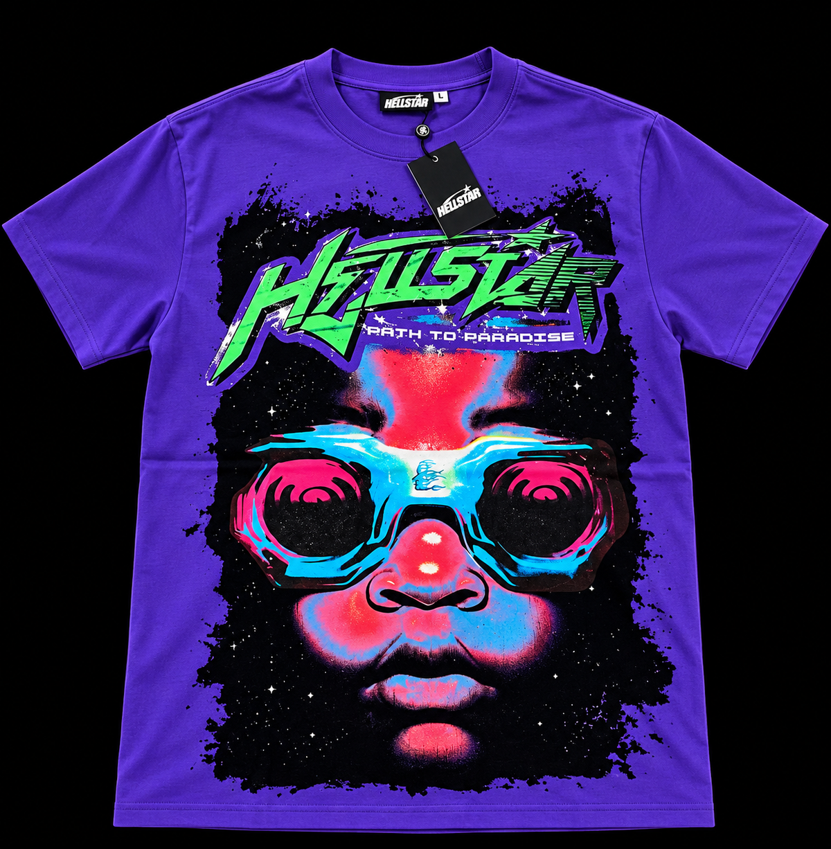HELLSTAR T-SHIRT - PURPLE VISION