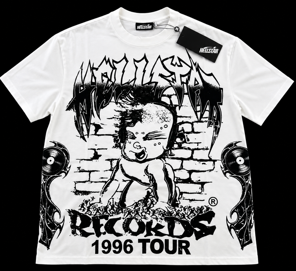 HELLSTAR T-SHIRT - BLACK & WHITE