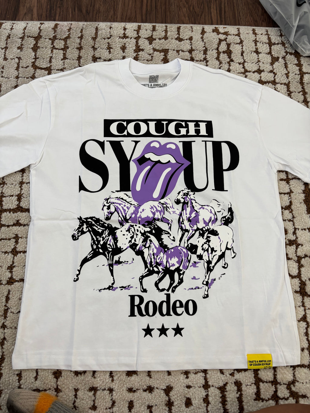 COUGH SYRUP T-SHIRT - RODEO