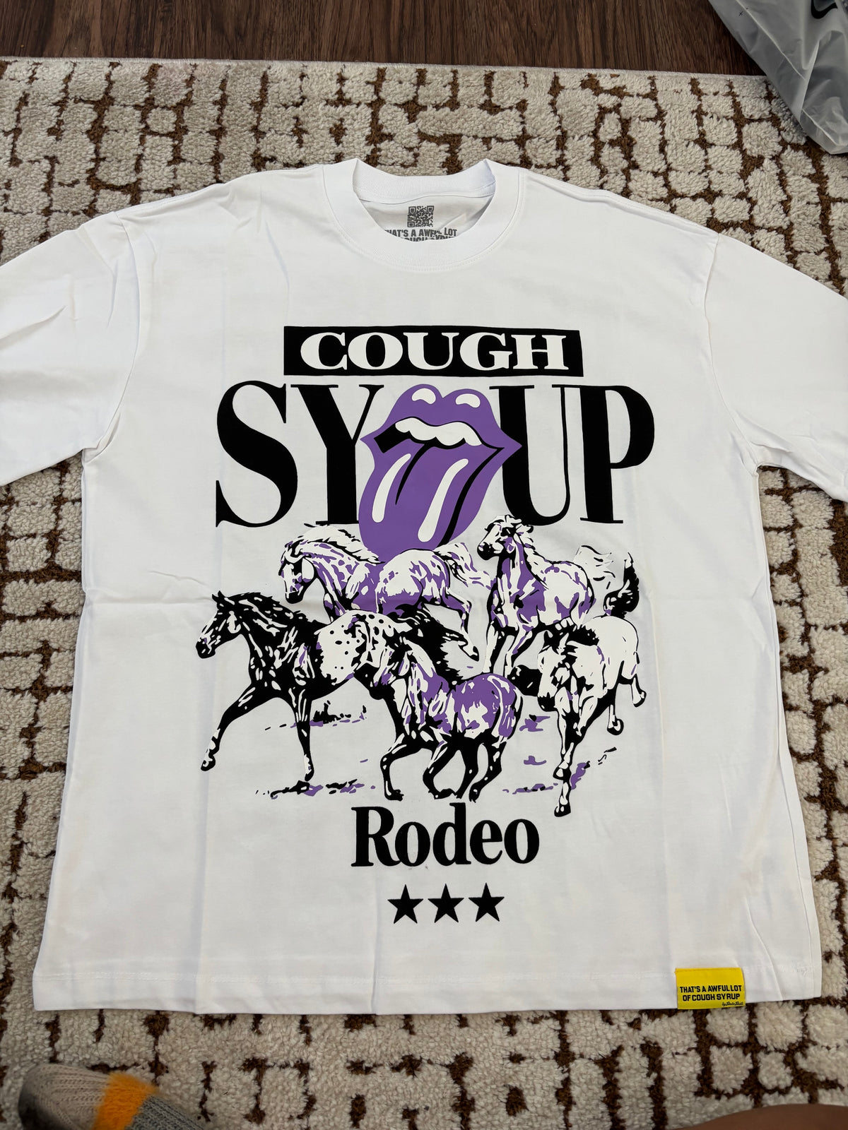 COUGH SYRUP T-SHIRT - RODEO