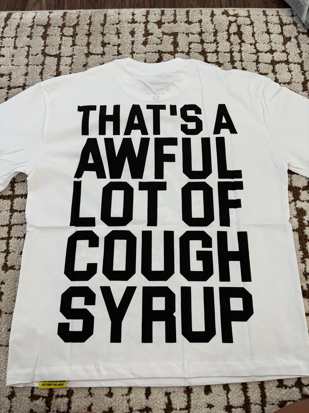 COUGH SYRUP T-SHIRT - RODEO